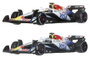 Mattel Hot Wheels Premium Pack de 2 Vehículos Die-Cast 1:64 Team Visa Cash App Racing Bulls