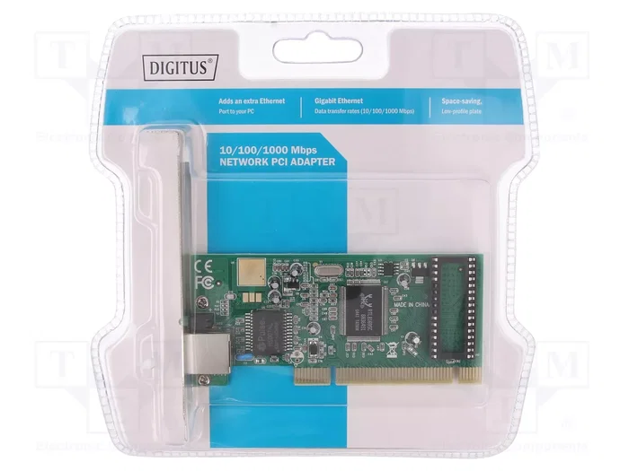 Digitus Tarjeta de red Gigabit Ethernet PCI DN-10110 Digitus Tarjeta de red Gigabit Ethernet PCI DN-10110