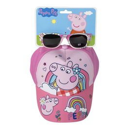 Cerdá Gorra Set Gafas de Sol Peppa Pig T51C 51 cm para Niños de 2 a 8 Años