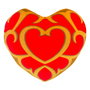 The Legend of Zelda Peluche Mocchi-Mocchi Heart Container 37 cm