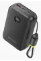 Vention Power Bank FKBB0-C 20000mAh 22.5W Cargador Portátil con Cable USB-C Desmontable y Hebilla Giratoria - Negro