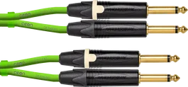 CORDIAL Cable Jack/Jack 1,5m verde