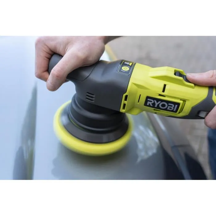 Ryobi R18P-0 Pulidora ONE+ 18V 125mm con 3 Almohadillas (Bare) Ryobi R18P-0 Pulidora ONE+ 18V 125mm con 3 Almohadillas (Bare)