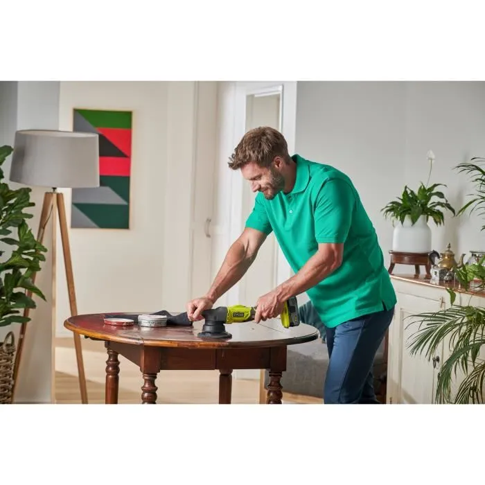 Ryobi R18P-0 Pulidora ONE+ 18V 125mm con 3 Almohadillas (Bare) Ryobi R18P-0 Pulidora ONE+ 18V 125mm con 3 Almohadillas (Bare)