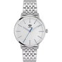 Reloj Unisex Adidas CODE ONE Blanco Plateado (Ø 38 mm)