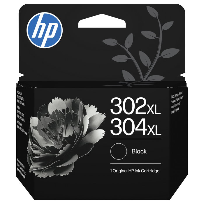 HP Cartucho de Tinta Original 302XL/304XL Negro High Yield (XL)展开 HP Cartucho de Tinta Original 302XL/304XL Negro High Yield (XL)展开