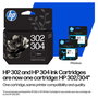 HP Cartucho de Tinta Original 302XL/304XL Negro High Yield (XL)展开