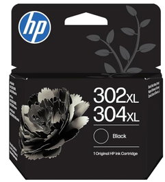 HP Cartucho de Tinta 302XL/304XL Negro