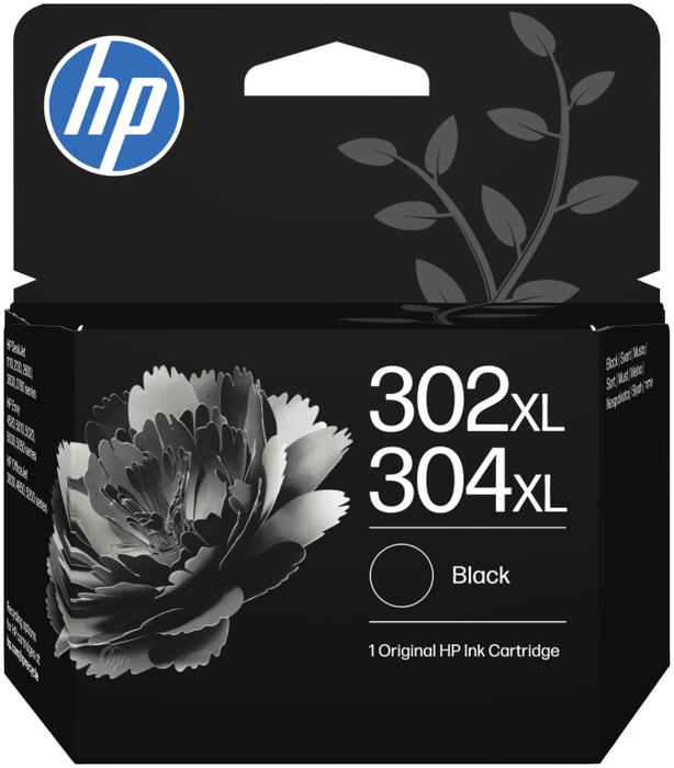 HP Cartucho de Tinta 302XL/304XL Negro