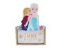 Wondee Lámpara Personalizable de Madera Frozen - Luz LED 60 Lm, Alimentación por Batería