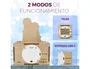 Wondee Lámpara Personalizable de Madera Frozen - Luz LED 60 Lm, Alimentación por Batería