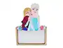 Wondee Lámpara Personalizable de Madera Frozen - Luz LED 60 Lm, Alimentación por Batería