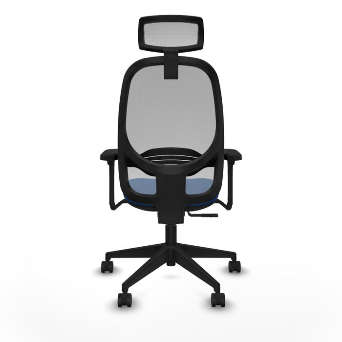PIQUERAS Y CRESPO Silla de oficina Cilanco con Mecanismo Sincro Azul y Gris PIQUERAS Y CRESPO Silla de oficina Cilanco con Mecanismo Sincro Azul y Gris
