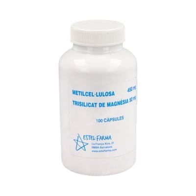 ESTEL-FARMA Metilcelulosa Trisilicato Magnesio Cápsulas, 100 unidades ESTEL-FARMA Metilcelulosa Trisilicato Magnesio Cápsulas, 100 unidades