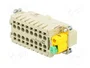 HARTING Han ES 16B PE-CC Male plantilla de contacto