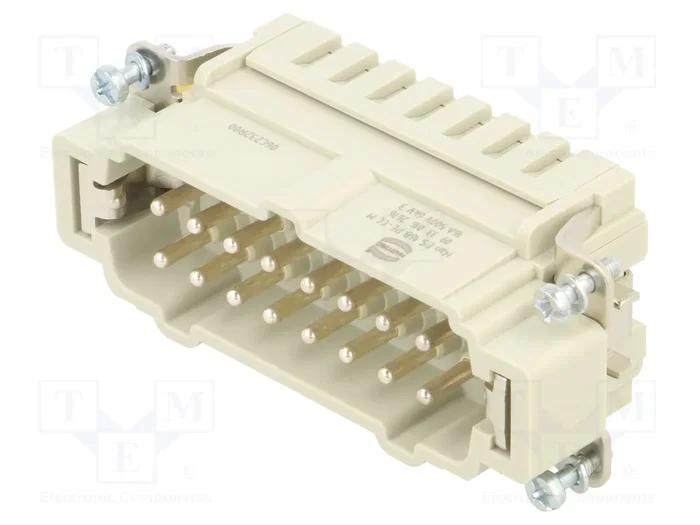 HARTING Han ES 16B PE-CC Male plantilla de contacto HARTING Han ES 16B PE-CC Male plantilla de contacto