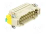 HARTING Han ES 16B PE-CC Male plantilla de contacto
