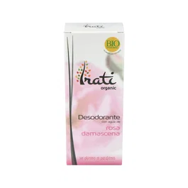 IRATI ORGANIC Desodorante Rosa Damascena Bio 100Ml
