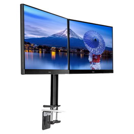 iiyama DS1002C-B1 Soporte para Doble Monitor de Escritorio Negro