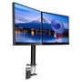 iiyama DS1002C-B1 Soporte para Doble Monitor de Escritorio Negro