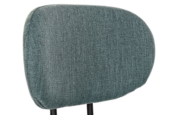 DKD Home Decor Taburete de Poliéster y Metal Verde