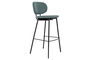 DKD Home Decor Taburete Loft Verde Negro 46 x 101 x 50 cm (2 Unidades)