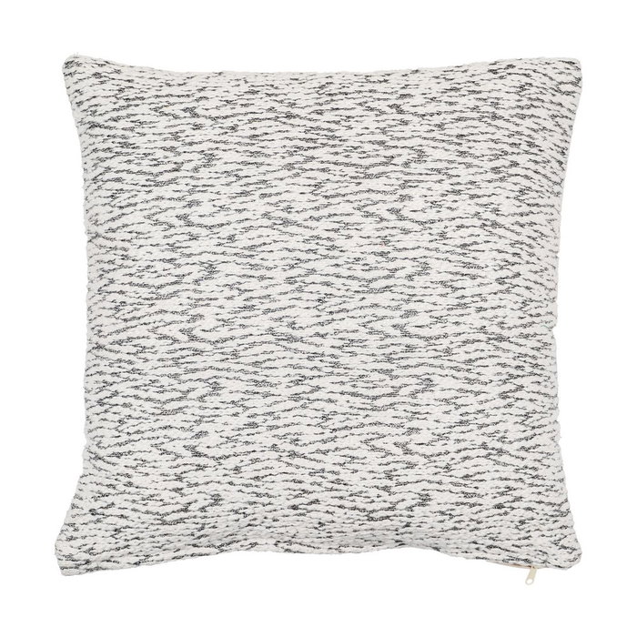 Cojín Blanco-Gris Algodón Decoración 45 X 45 cm (Set de 2) Cojín Blanco-Gris Algodón Decoración 45 X 45 cm (Set de 2)
