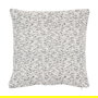 Cojín Blanco-Gris Algodón Decoración 45 X 45 cm (Set de 2)