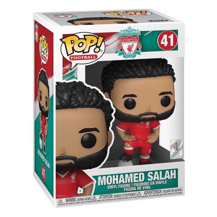 Funko POP! Liverpool F.C. Mohamed Salah Figura de Vinilo