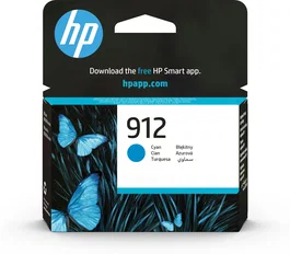 HP Cartucho de tinta Original 912 cian