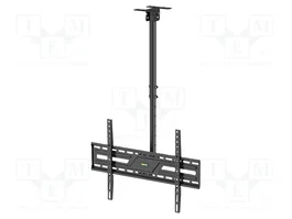 GOOBAY Soporte de techo regulable para TV, 600x400 mm, negro
