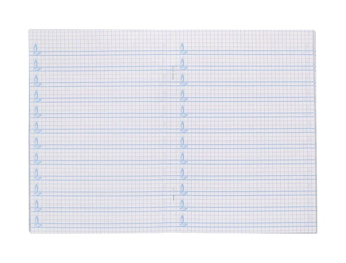 Liderpapel Libreta Pautada Cuadriculada 4mm 32 Hojas A5 70g Cartoncillo