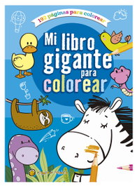 GATO DE HOJALATA, Mi libro gigante para colorear 2 (Azul)