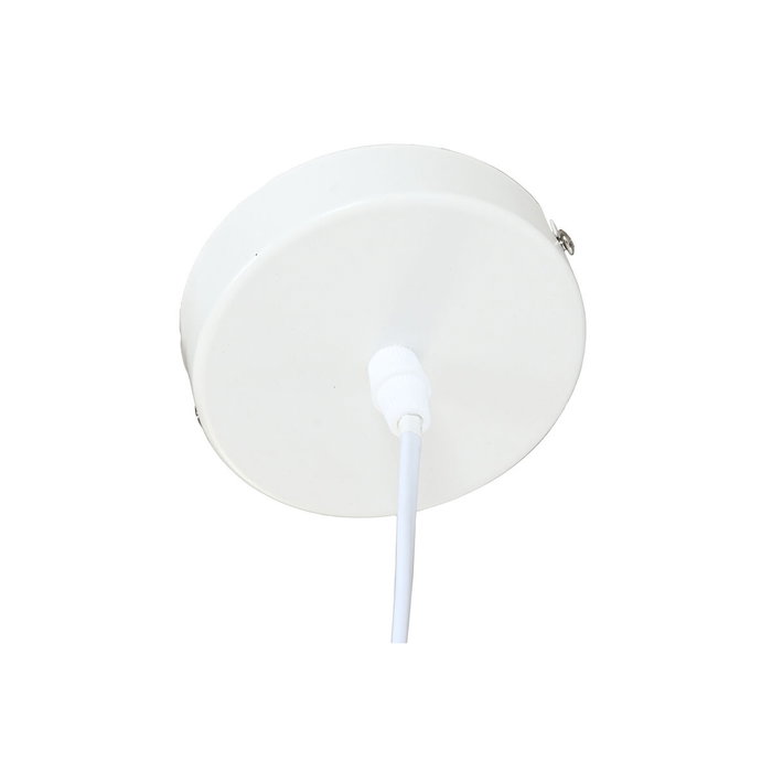 DKD Home Decor Lámpara de Techo Ondas Crudo en Poliéster y Metal
