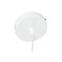 DKD Home Decor Lámpara de Techo Ondas Crudo en Poliéster y Metal