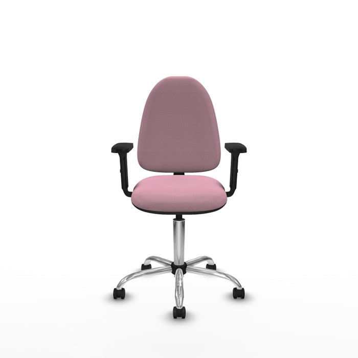 PIQUERAS Y CRESPO Silla de oficina Aýna Rosa con Brazos 2D PIQUERAS Y CRESPO Silla de oficina Aýna Rosa con Brazos 2D