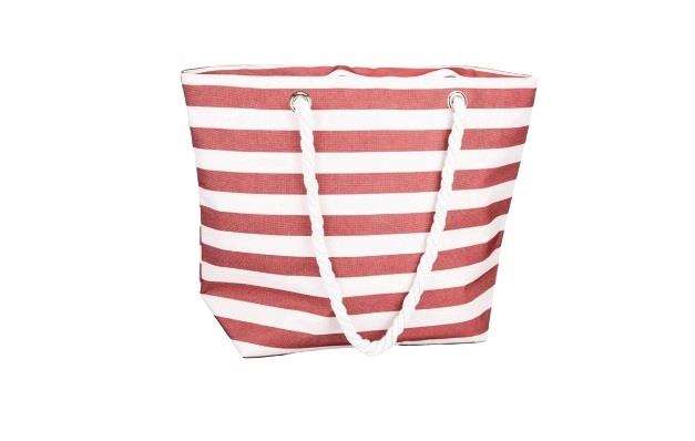 Poessa Bolso de Playa Oxford Poliéster 600D 59x19x40cm Rojo-Azul Poessa Bolso de Playa Oxford Poliéster 600D 59x19x40cm Rojo-Azul