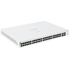 Hewlett Packard Enterprise HPE Aruba Instant On 1930 Switch Gestionado L2+, 48 Puertos Gigabit PoE+ (370W), 4 SFP+, Blanco