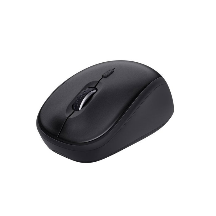 Trust TKM-360 Pack de Teclado y Ratón Inalámbrico Silencioso Negro