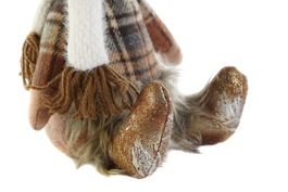 DKD Home Decor Figura Reno Marron Poliester 2 Unidades 12 x 25 x 13 cm