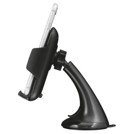 SOPORTE UNIVERSAL TRUST URBAN ZIVA - PARA SMARTPHONES MÓVILES HASTA 6"/15.24CM - ÁNGULO AJUSTABLE / GIRO 360º - VENTOSA SUJECIÓN EN PARABRISAS SOPORTE UNIVERSAL TRUST URBAN ZIVA - PARA SMARTPHONES MÓVILES HASTA 6"/15.24CM - ÁNGULO AJUSTABLE / GIRO 360º - VENTOSA SUJECIÓN EN PARABRISAS