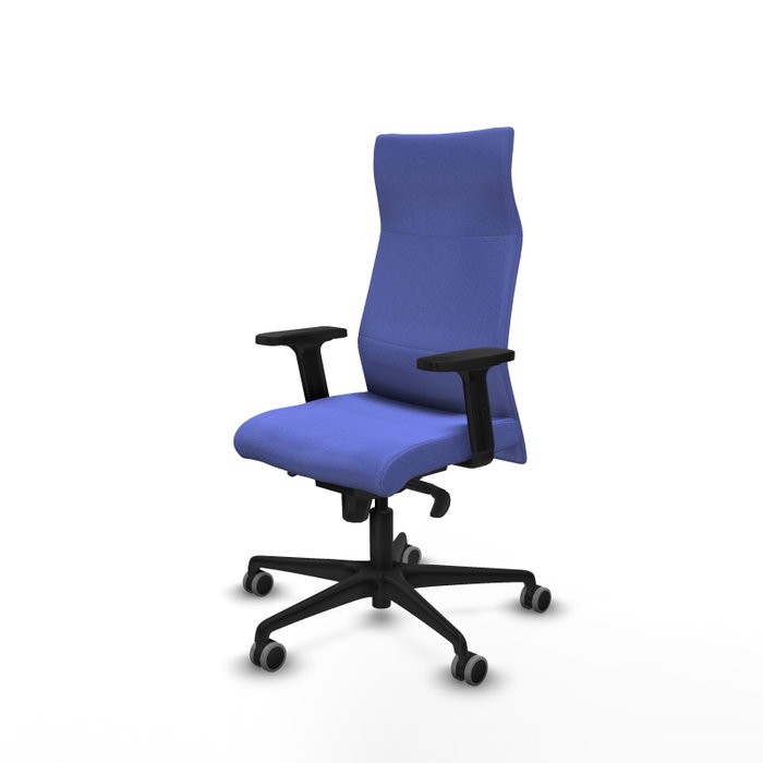 PIQUERAS Y CRESPO Sillón Albacete Azul Claro con Mecanismo Sincro y Brazos 2D PIQUERAS Y CRESPO Sillón Albacete Azul Claro con Mecanismo Sincro y Brazos 2D