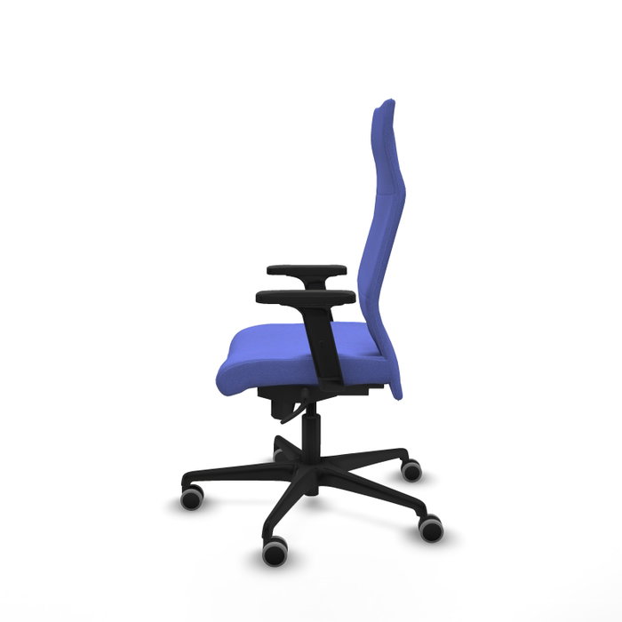 PIQUERAS Y CRESPO Sillón Albacete Azul Claro con Mecanismo Sincro y Brazos 2D PIQUERAS Y CRESPO Sillón Albacete Azul Claro con Mecanismo Sincro y Brazos 2D