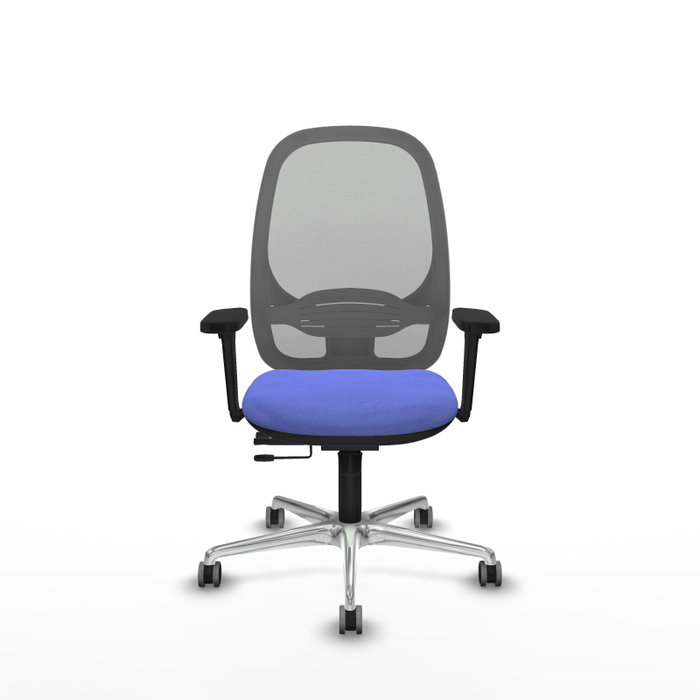 PIQUERAS Y CRESPO Silla de oficina Cilanco Azul claro y Gris