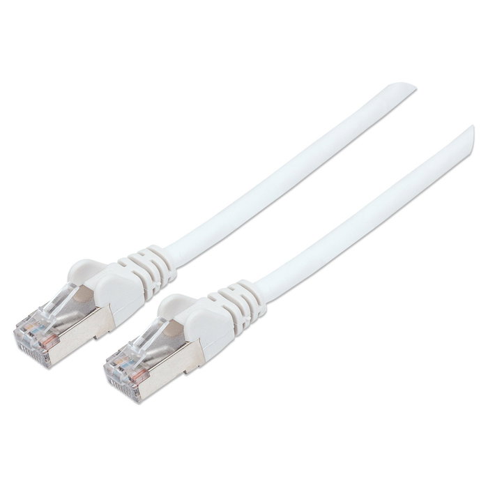 Intellinet Patch Cable de Red RJ45 S/FTP Cat6 0.5 m LSZH Blindado, Blanco, Contactos Chapados en Oro, para 350 MHz, Garantía de por Vida Intellinet Patch Cable de Red RJ45 S/FTP Cat6 0.5 m LSZH Blindado, Blanco, Contactos Chapados en Oro, para 350 MHz, Garantía de por Vida