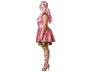 Disfraz de Hada Rosa para Mujer Adulto con Vestido Brillante y Alas - Talla XL