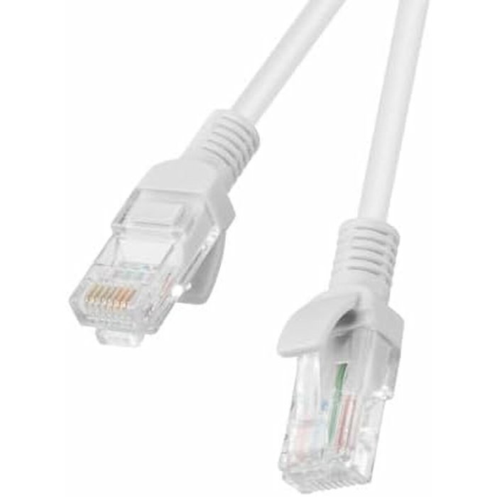 LANBERG Pack de 10 Cables de Red Cat6 U/UTP 0,25 m Gris PCU6-20CC-0025-S