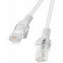 LANBERG Pack de 10 Cables de Red Cat6 U/UTP 0,25 m Gris PCU6-20CC-0025-S