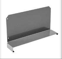 Simonrack Divisor Pestaña 400x200 Gris Simonrack Divisor Pestaña 400x200 Gris