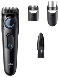 Braun BT3520 Maquinilla de afeitar eléctrica para hombre, recargable, 50 min inalámbrica, negro